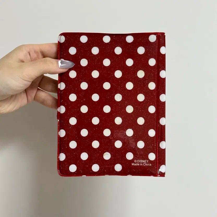 Mini Mouse Red Dot Diary Cover