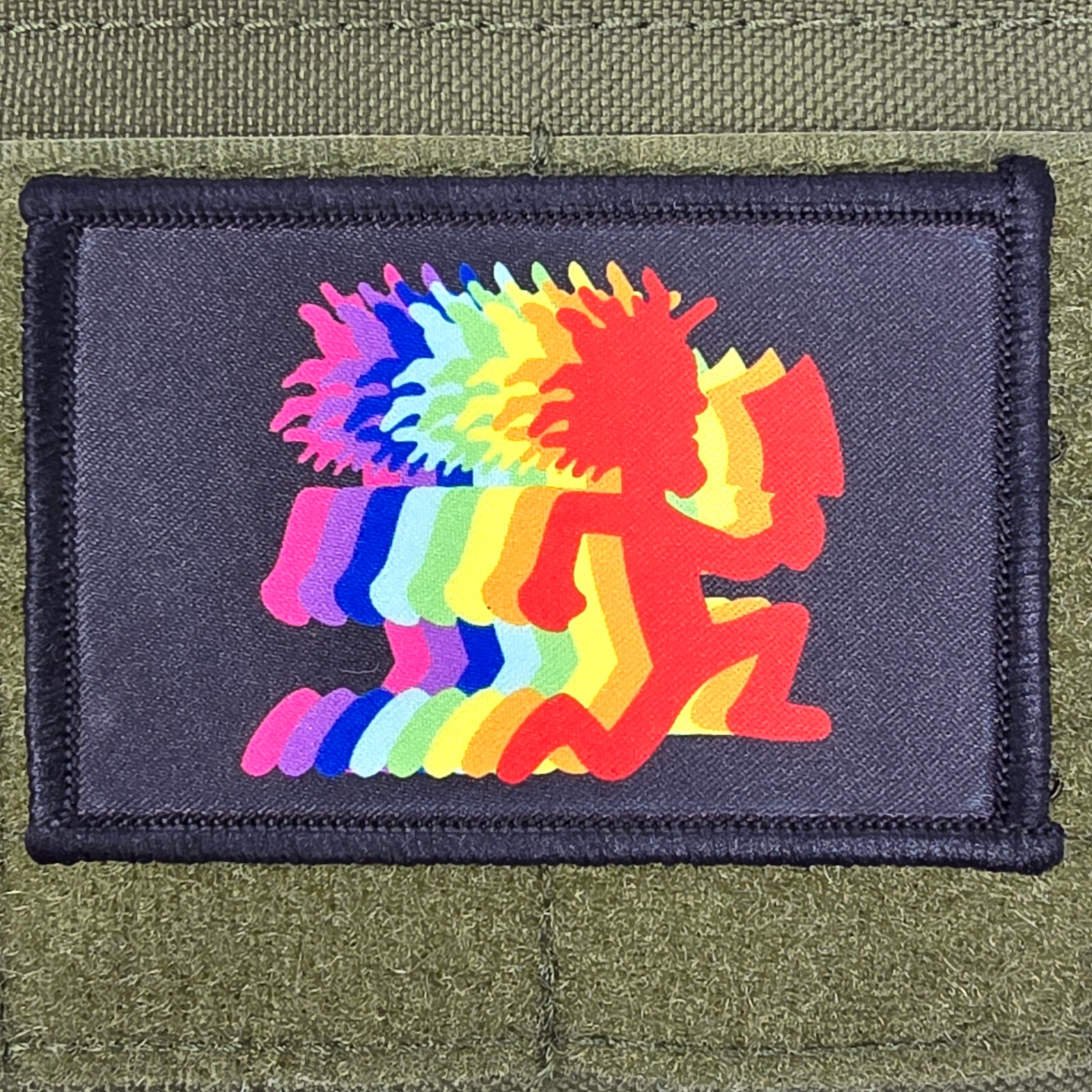 ICP Hatchet Man Patch Insane Moral Clown Tactical USA Flag Hook & Loop 3x2