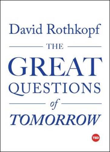 The Great Questions of Tomorrow (TED Books) - Hardcover - GOOD