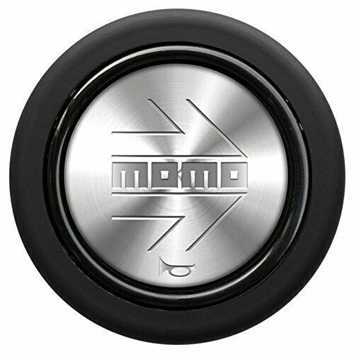New MOMO Silver polish Steering Wheel Horn Button Sport Competition Tuning 59mm