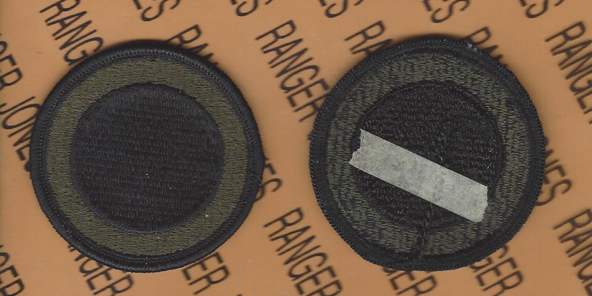 USA I CORPS OD Green & Black BDU uniform 2.5" patch m/e
