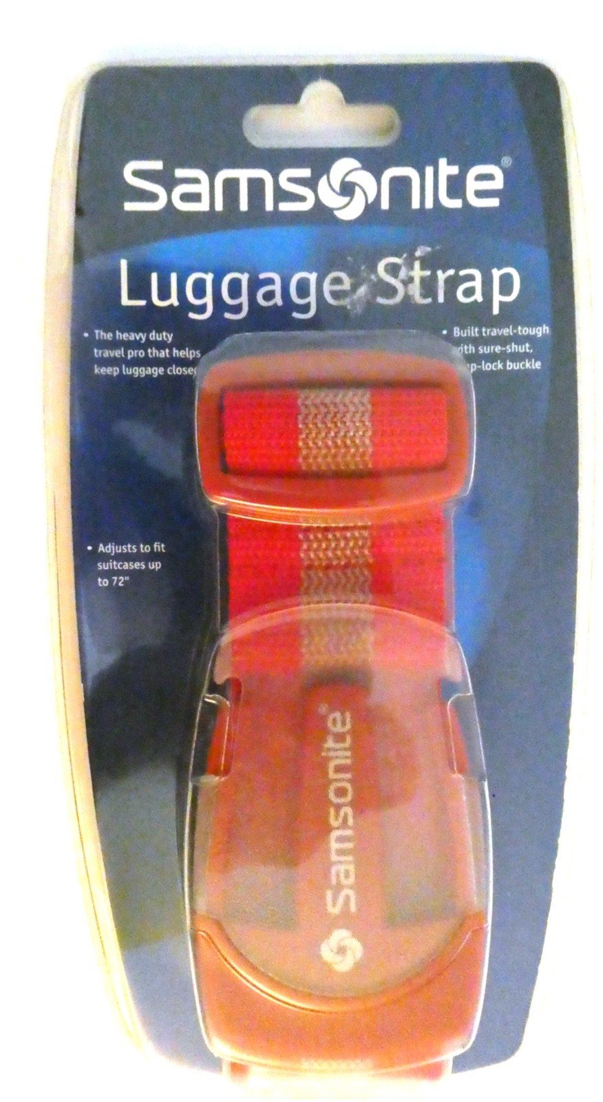 2 Samsonite Luggage Straps Red & Neon Green New