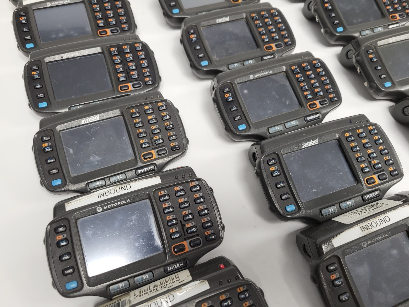 Lot of 20 Motorola WT41N0 Wrist Computers Parts (No Batteries, Untested)