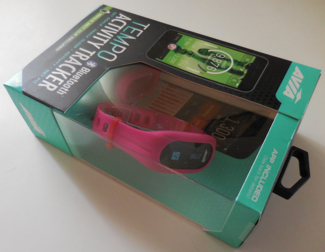 Avia Tempo Bluetooth App Based Activity and Sleep Tracker Pink New in Box