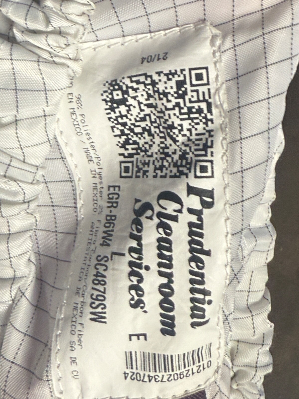 Prudential Cleanroom Services Protective Shoe Covers High Density Cleanroom -XSM