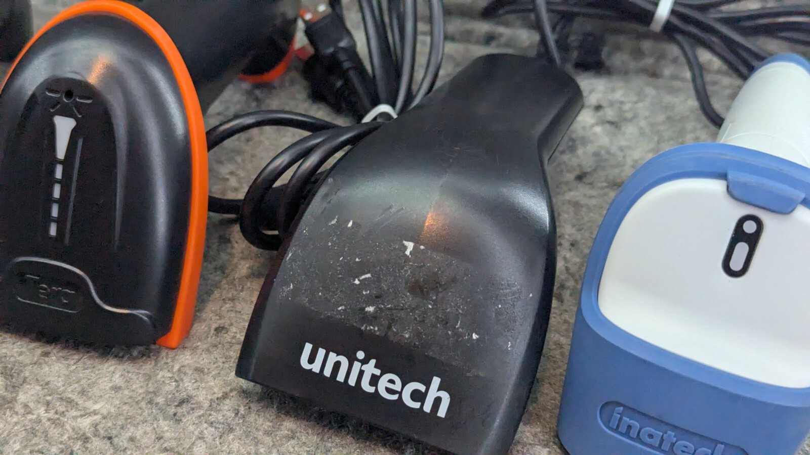 🔥Lot of 6🔥 USB/Wireless Barcode Scanner Reader - Works