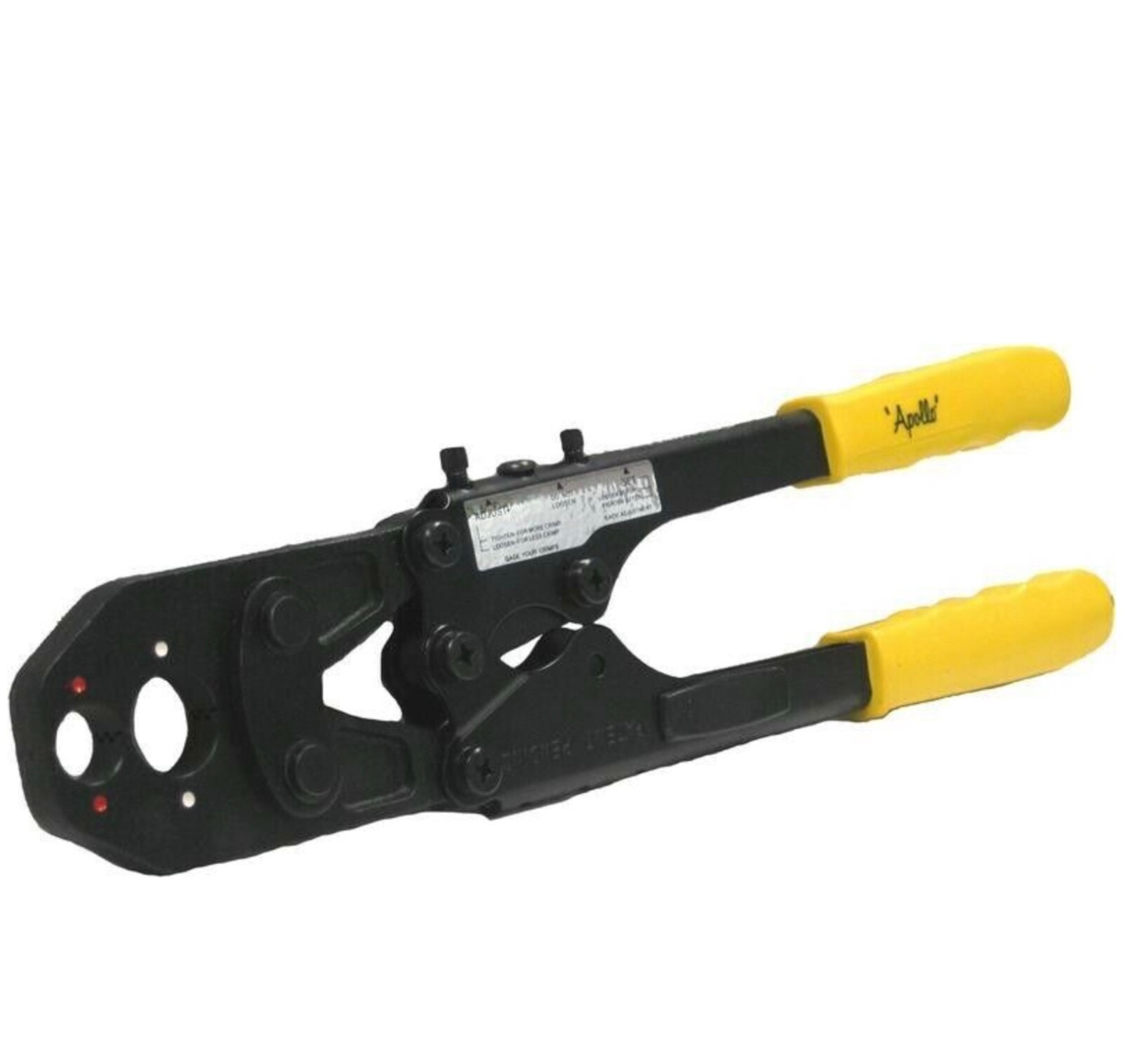 Apollo Pex Combo Crimp Tool. For 1/2" and 3/4" Pex. Use w/Crimp & Pro Crimp Ring