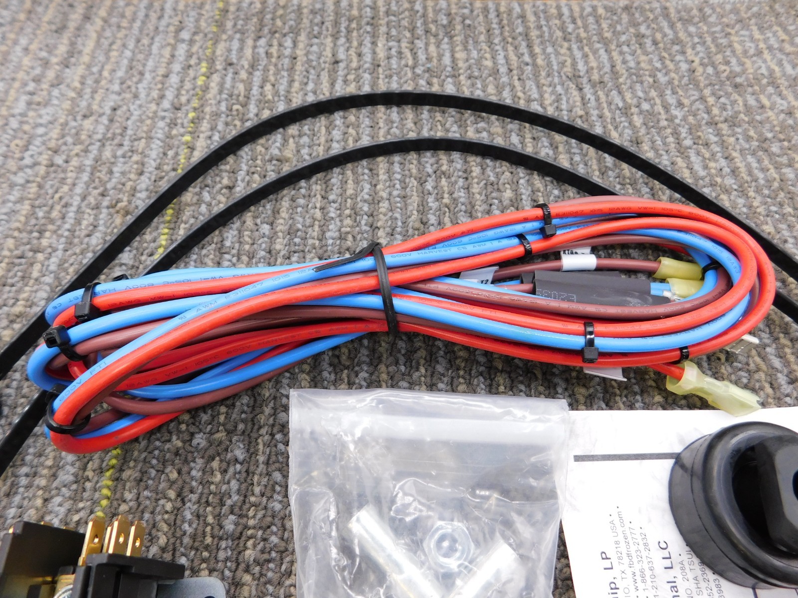 FBD FROZEN BEVERAGE DISPENSER E-BOX CONTACTOR & CAPACITOR REPLACEMENT KIT