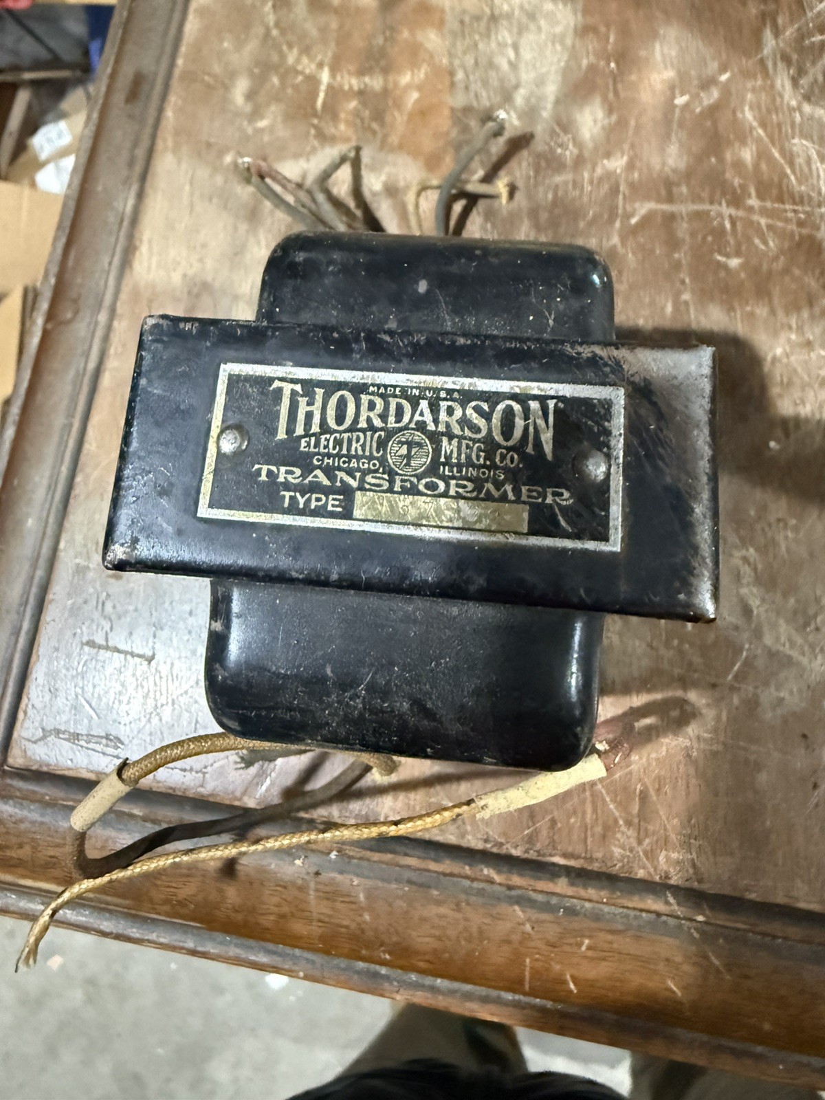 1950's ? Thordarson Type T-67S92 Transformer