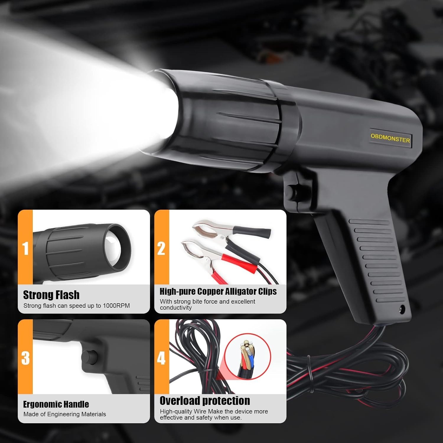 Professional Ignition Timing Light for Classic Vehicles