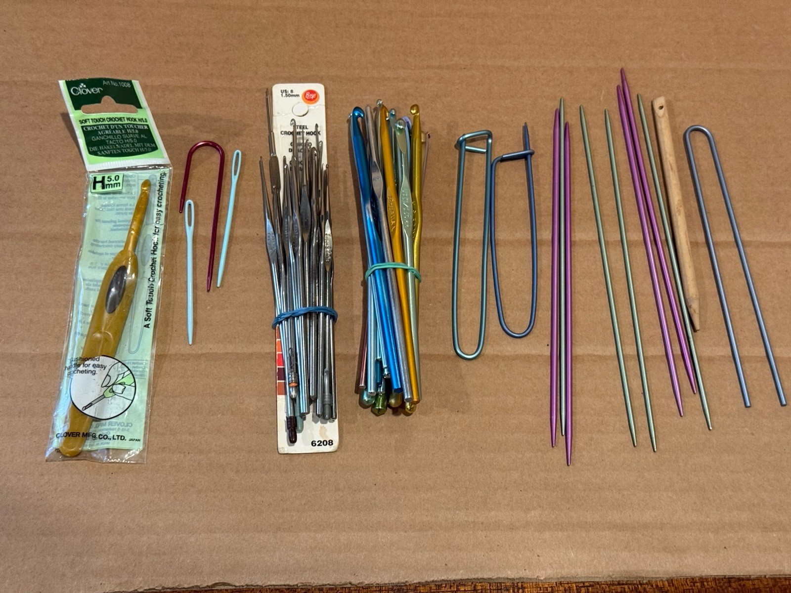 Mixed Lot of Knitting and Crochet Needles  - Nice Variety of Sizes