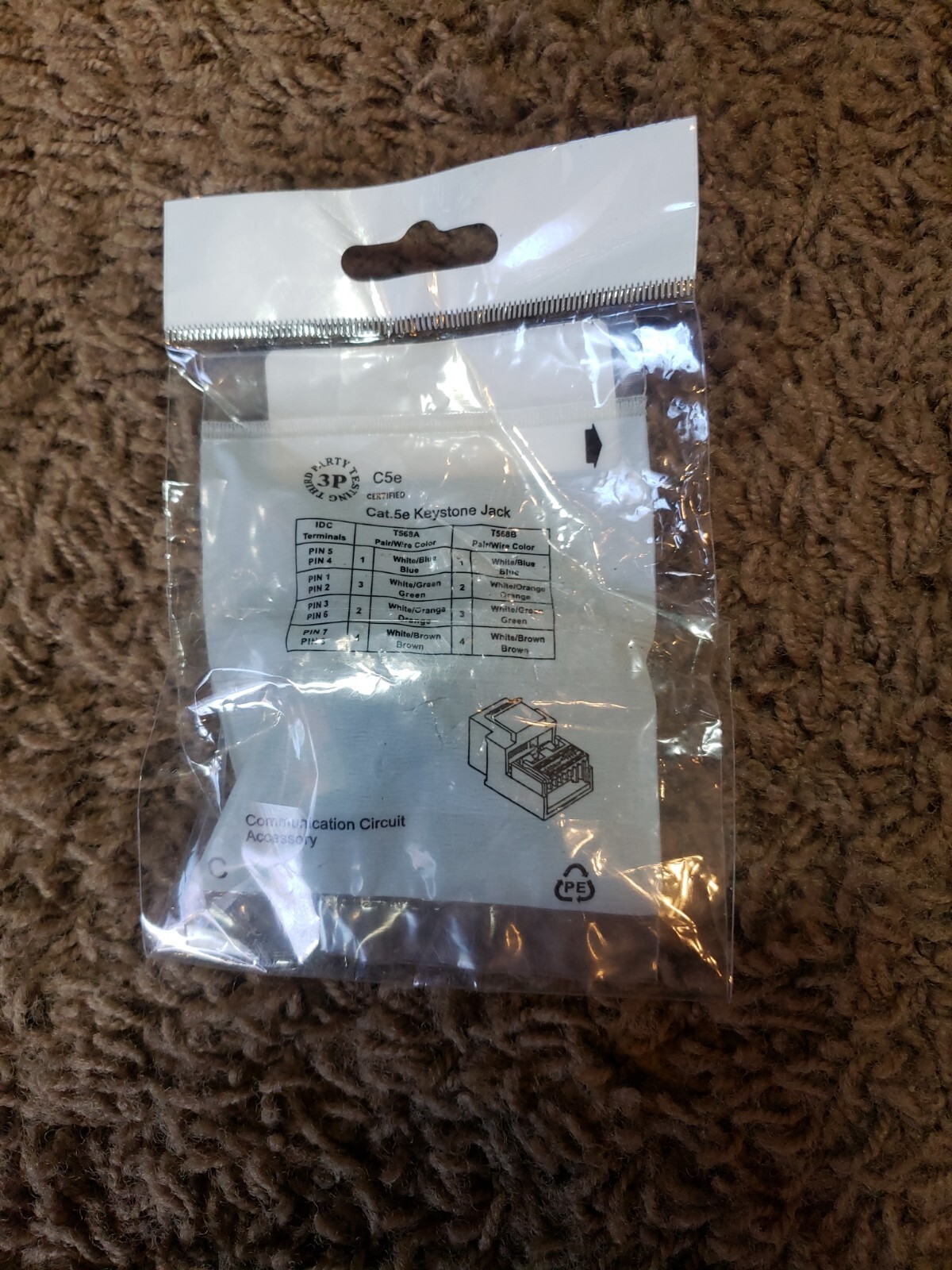 Leviton Cat Jack Lot 5e Ideal Connectors Blank Inserts