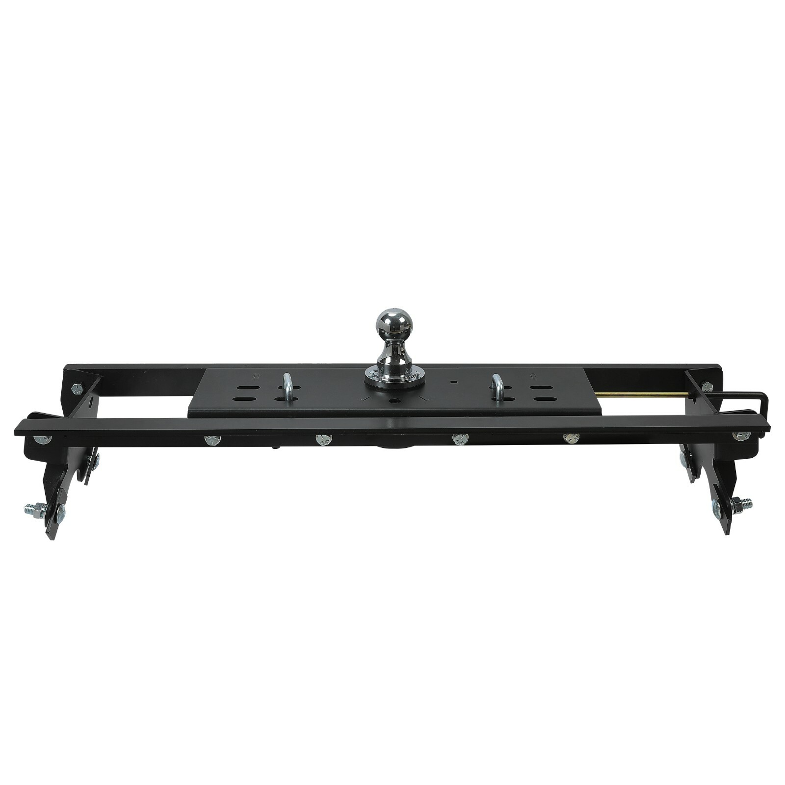 For Ford F150 2015-2020 30,000 lbs Double Lock Gooseneck Trailer Hitch Kit Black