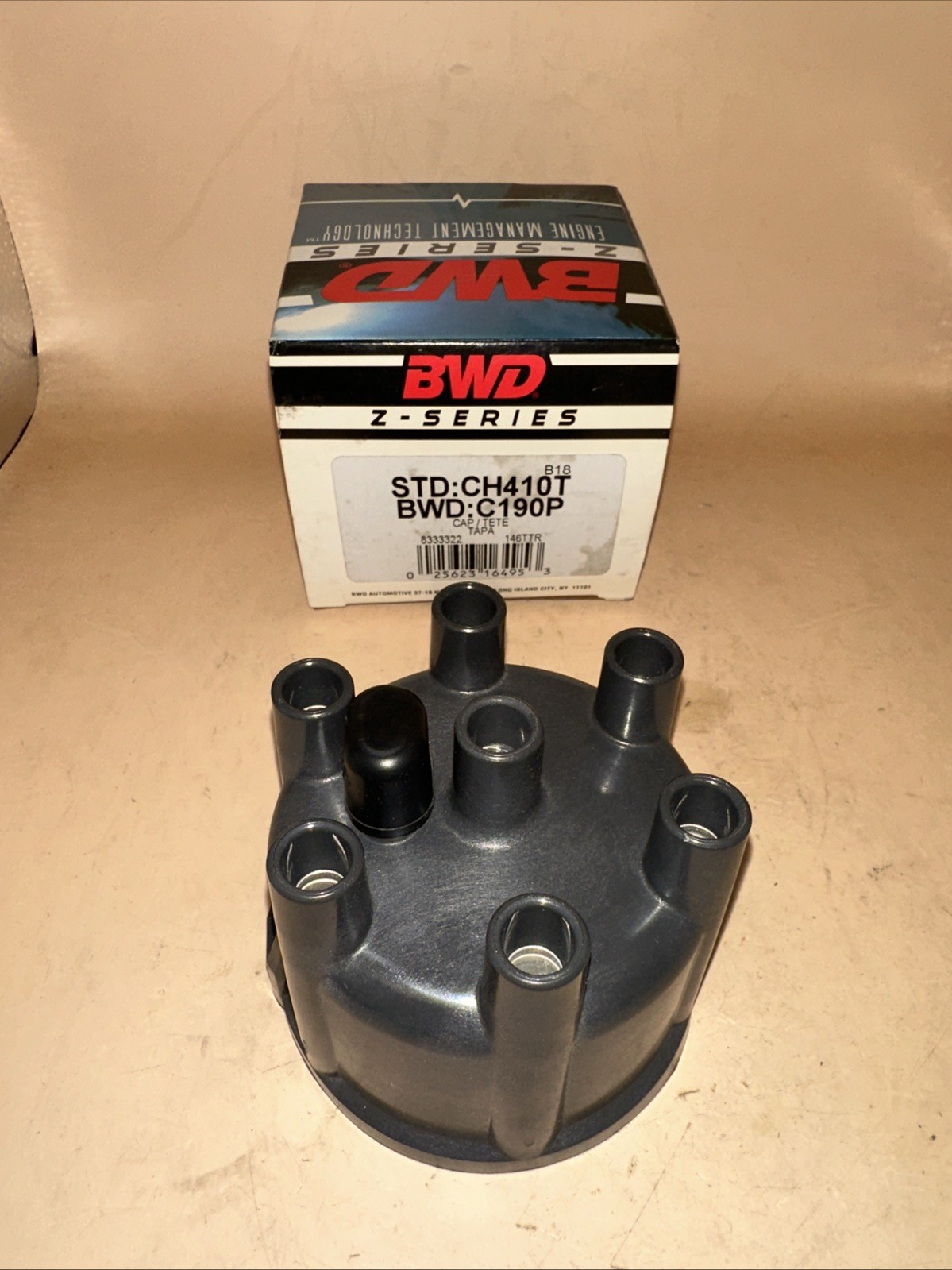 BWD C190P/Standard CH410T Distributor Cap 60-93 CHRYS & DODGE +More Tap Desc.