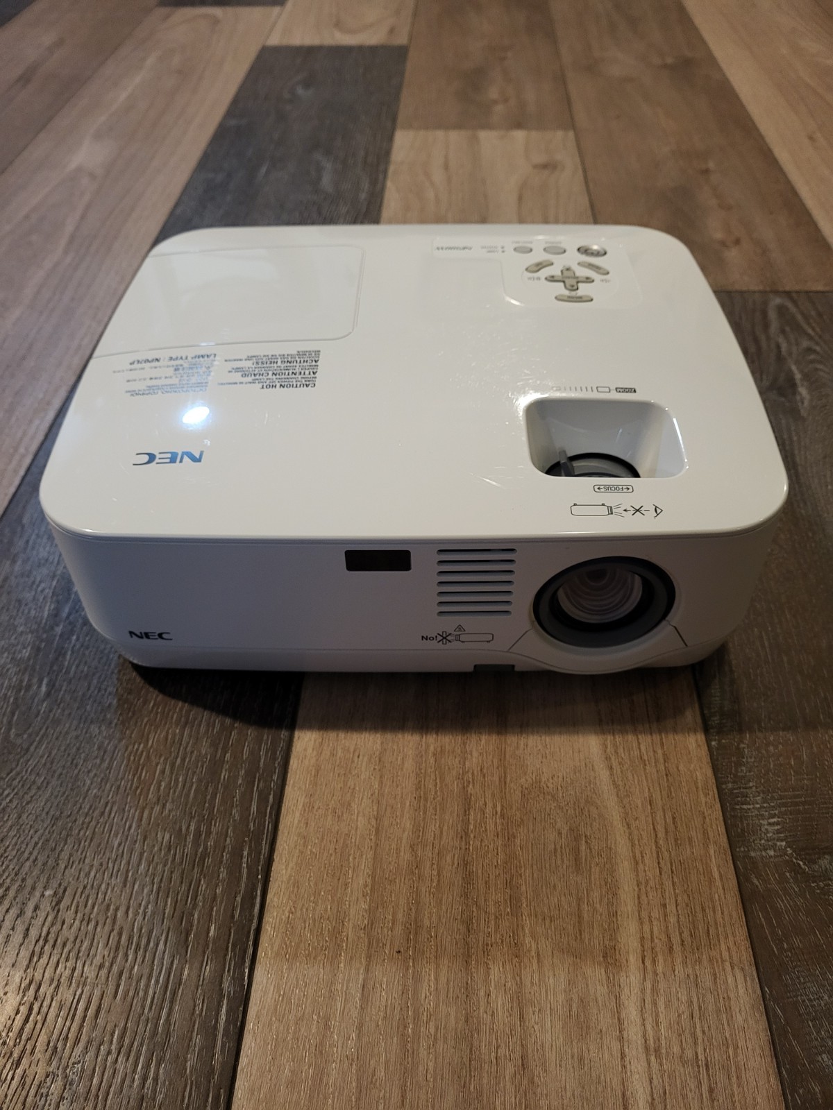 NEC NP500W Projector Untested For Parts Only
