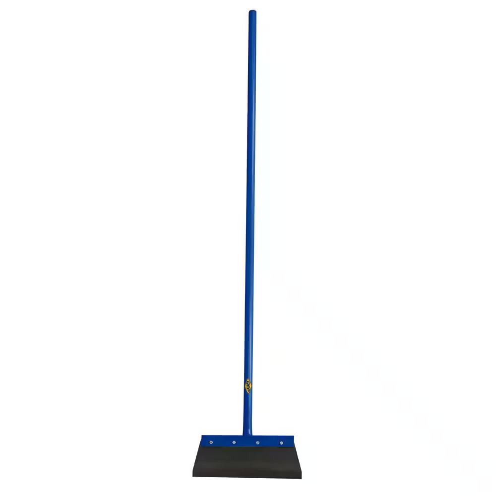 14 In. W Carbon Steel Blade Floor Scraper Hand Tool with Replaceable Blade and H