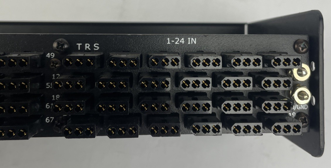 ADC Pro Patch PPP1248-E3-NS Bantam - S Audio High End Patch bay Patchbay U.S.A