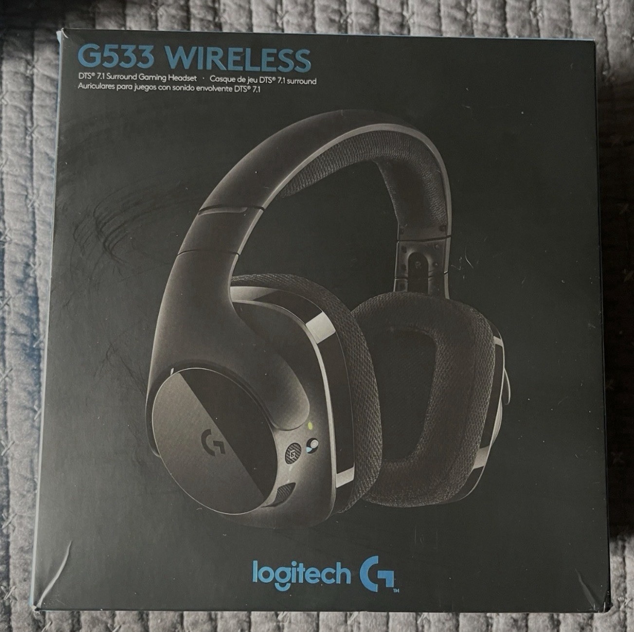 Logitech G533 Wireless Gaming Headset – Black