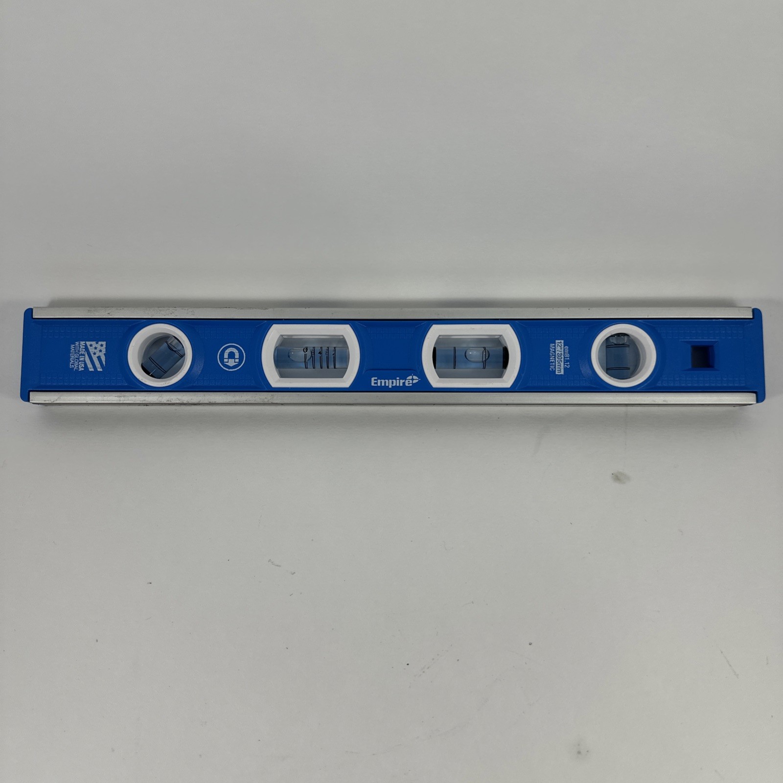 Empire Tool Box Level Magnetic True Blue 12" EM81.12