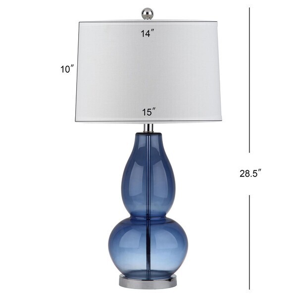 Safavieh MERCURIO DOUBLE GOURD LAMP, Reduced Price 2172723223 LIT4155C-SET2