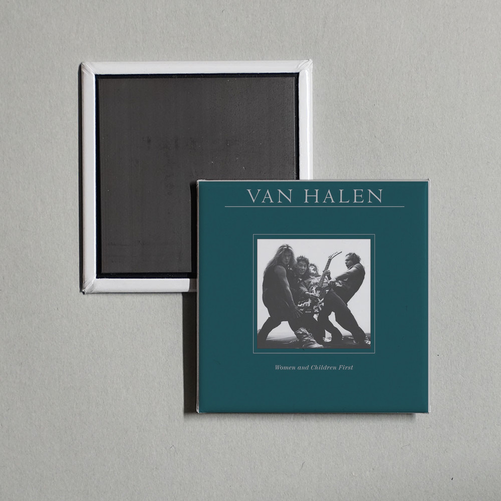 Van Halen - Women and Children First Album Cover Locker Fridge Magnet