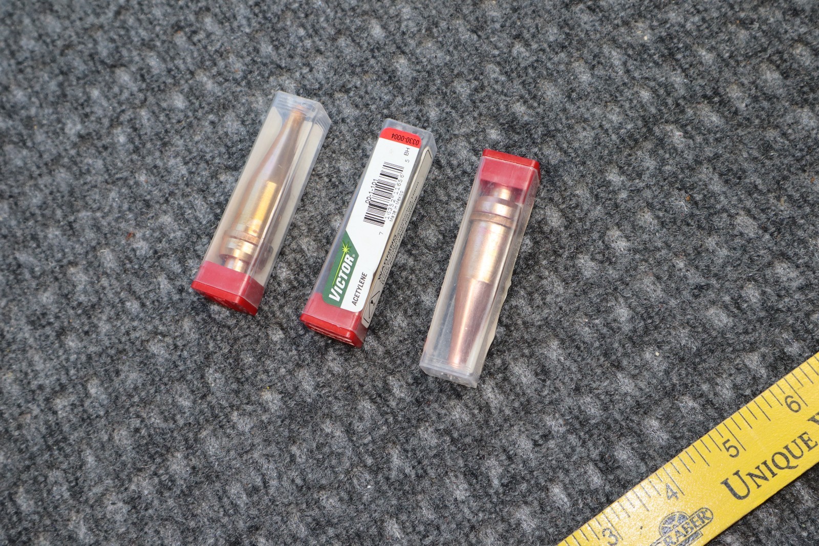 Victor Acetylene Torch Tip Model 00-1-101 New Lot of 3