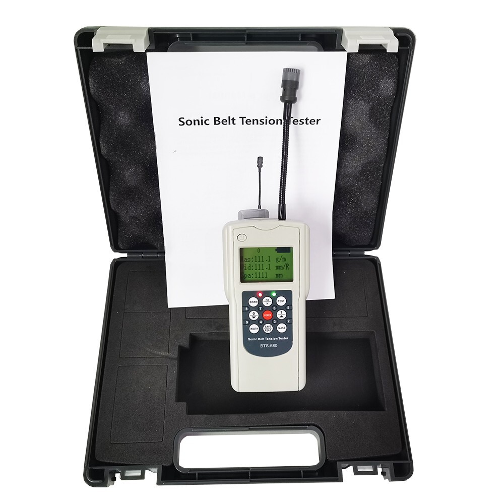 Sonic Tension Meter Sonic Belt Meter Sonic Belt Tension Meter Tester 10 to 680Hz