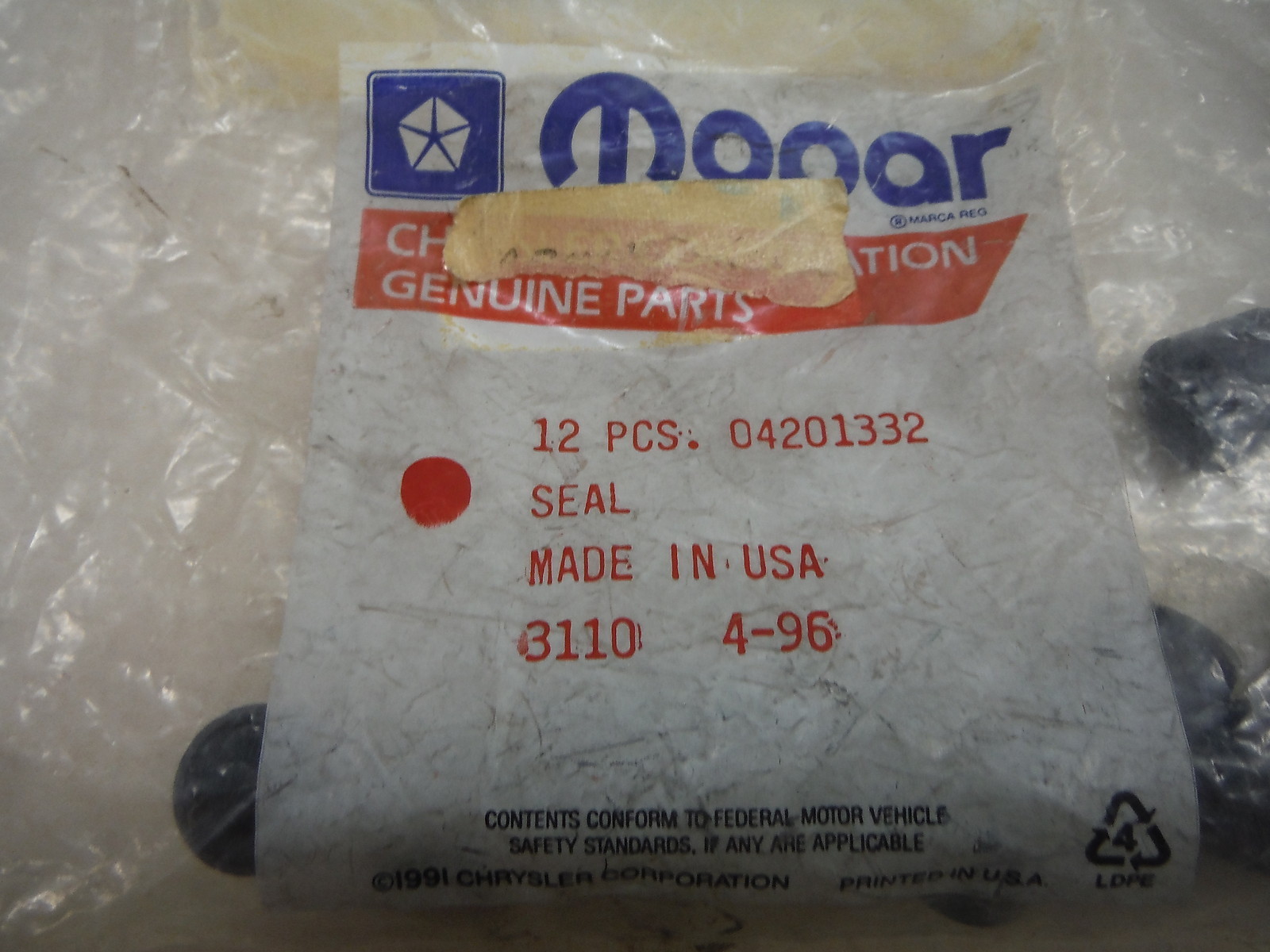 Mopar Valve Guide Seal 04201332