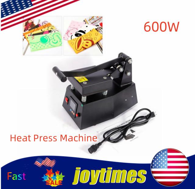4.7x4.7" Heat Press Machine T-Shirt/Mug/Hats Printer for Transfer Stickers Label