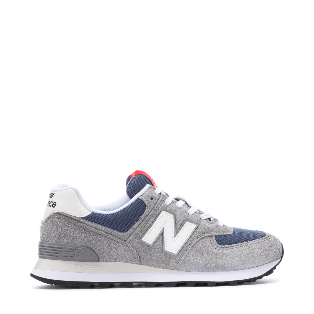 New Mens NEW BALANCE 574 Aluminum Grey/White U574GWH Shoes