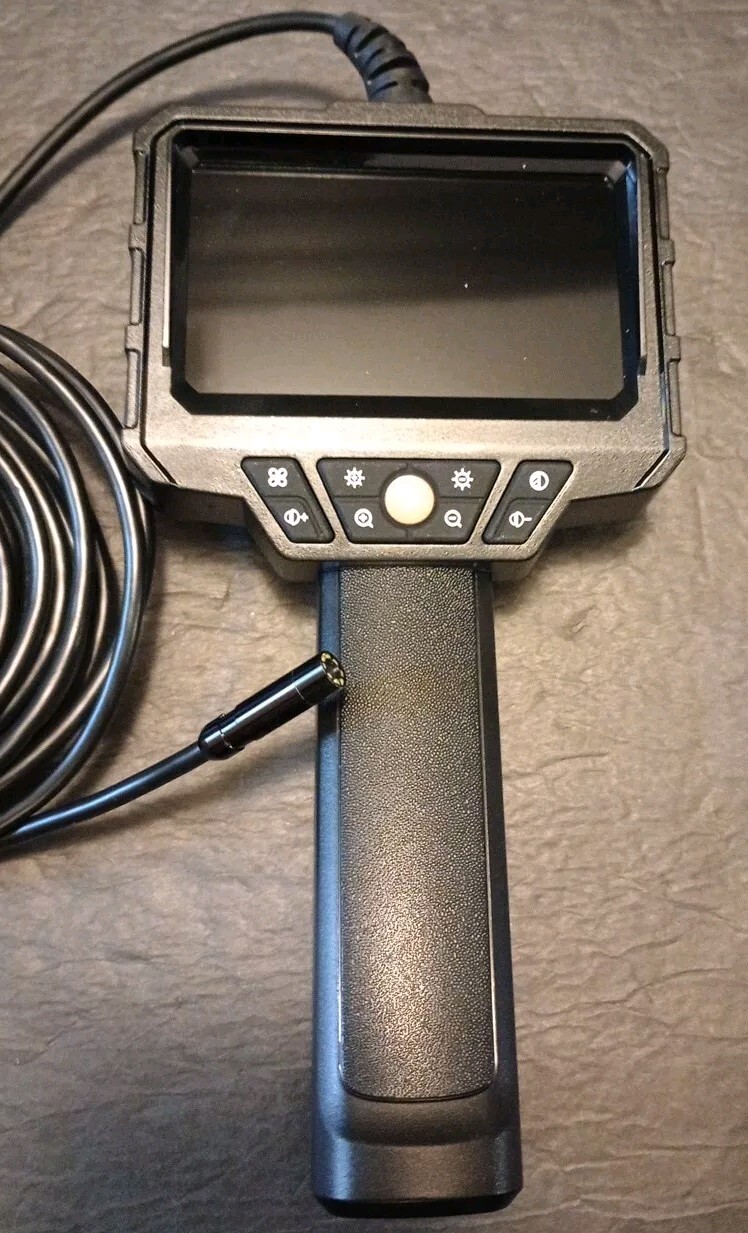 Endoscope Camera with Light, 4.3'' HD LCD Screen Digital Handheld Borescope