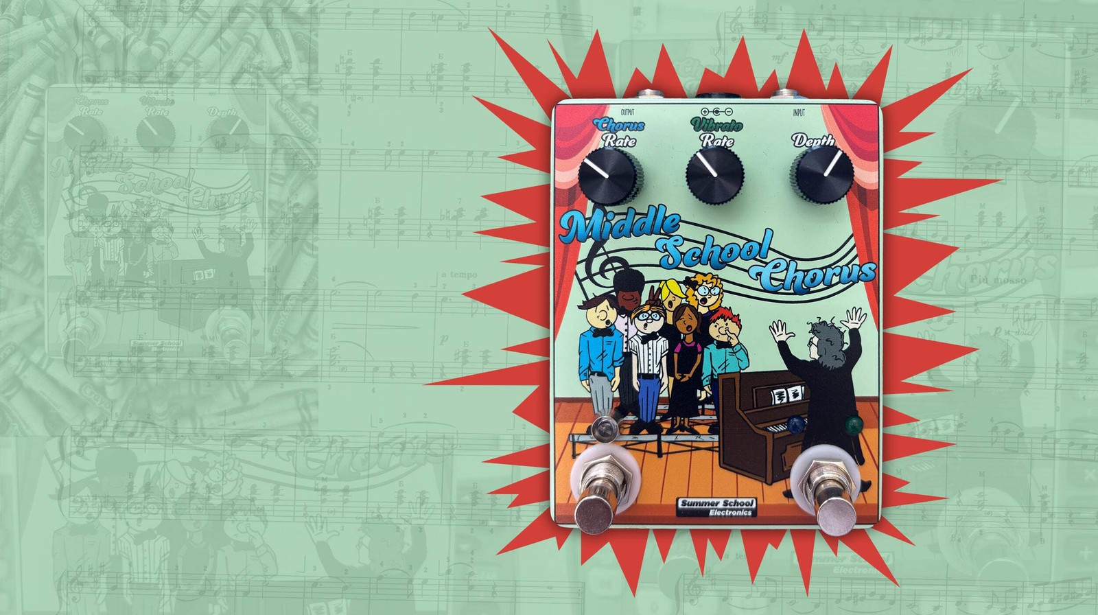 Summer School Electronics Middle School Chorus Pedal