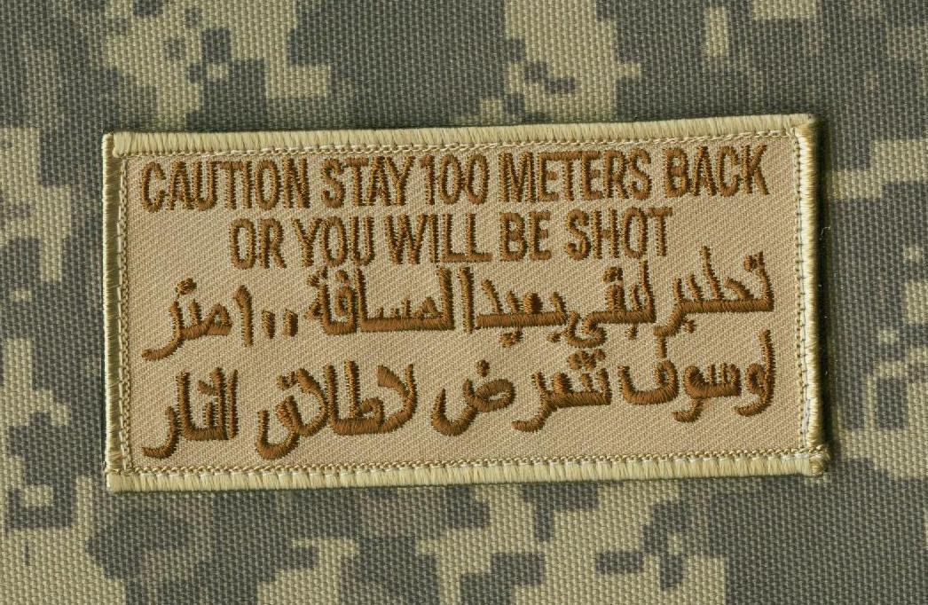 JOINT SP OPS TASK FORCE JSOTF SPECIAL WARFARE ODA 3" PATCH: SEAL TEAM BAGHDAD