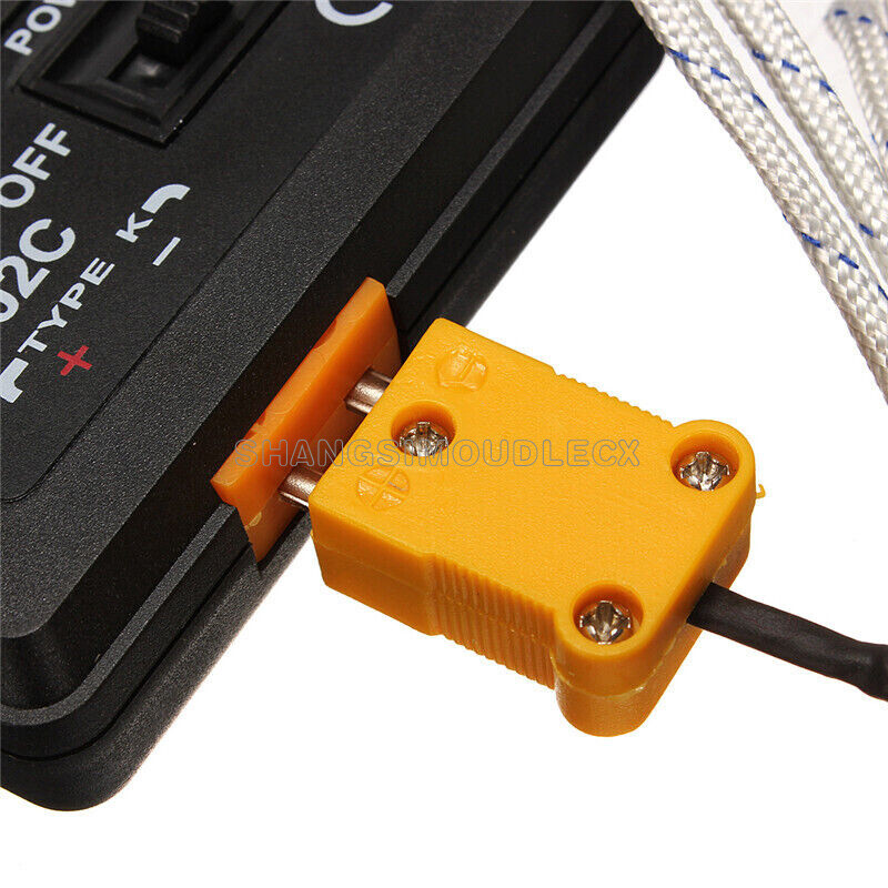 TM902C LCD K Type Thermometer Temperature Reader Meter Probe+ Thermocouple Probe