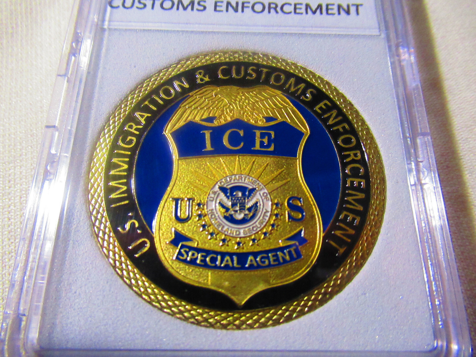 US IMMIGRATION & CUSTOMS ENFORCEMENT (ICE) Challenge Coin