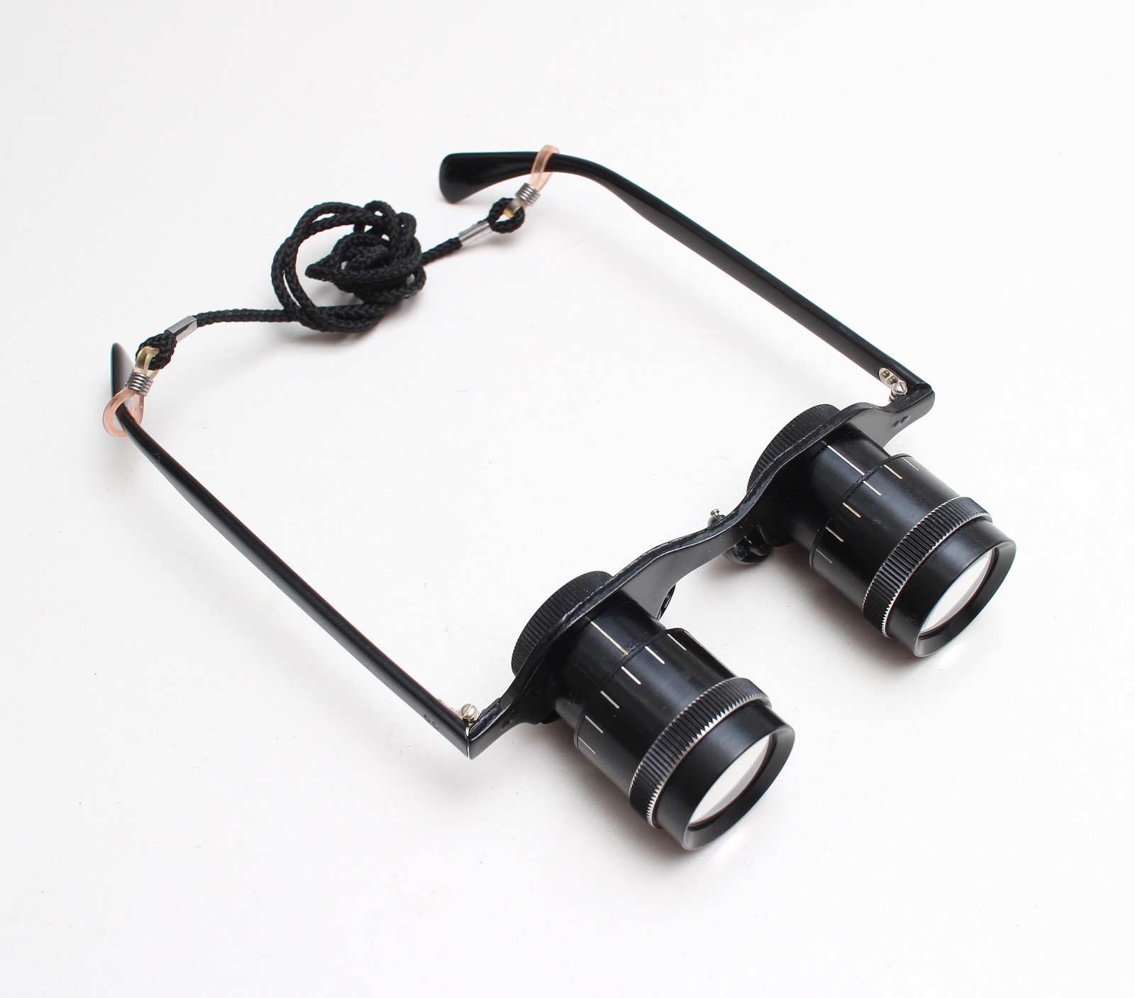 Vintage Selsi 2.5X Coated Adjustable Hands Free Binocular Glasses