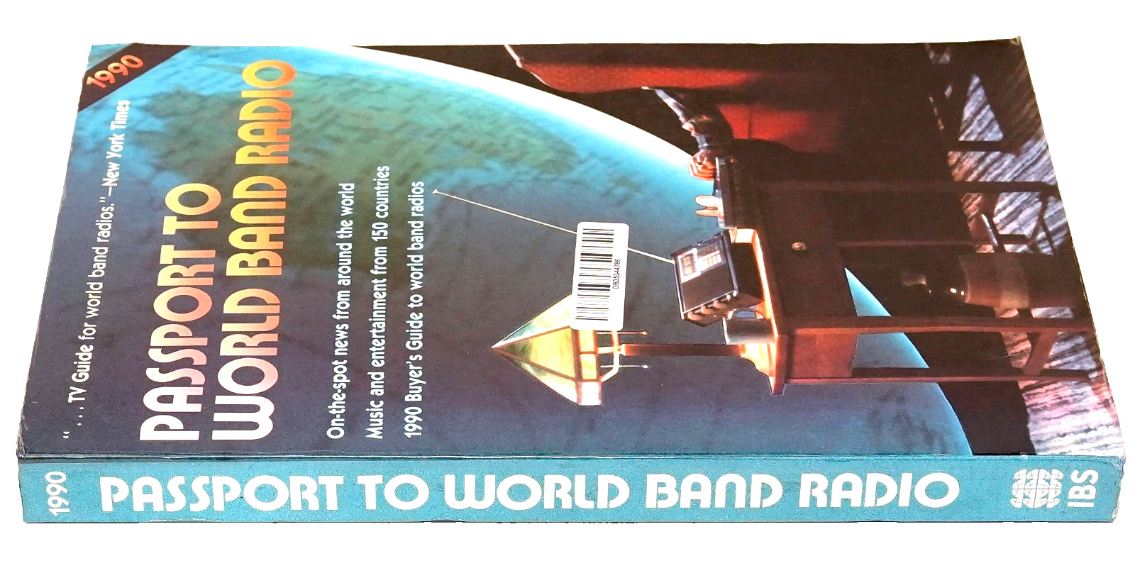 1990 Passport to World Band Radio Book - Stations Frequencies Reviews Stories