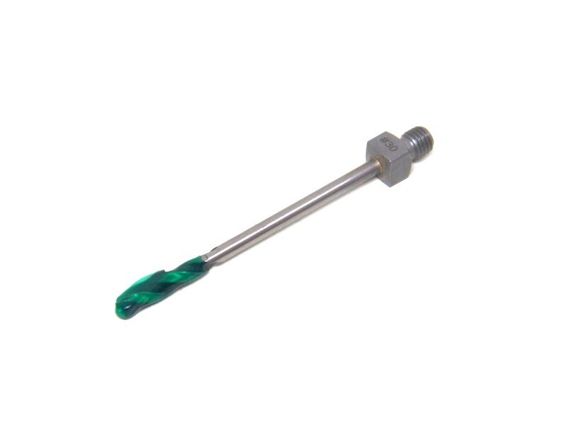 Extra Long #30 (.1285) 1/4-28 Threaded Drill Bit Pan American Tool......(2-3-4)