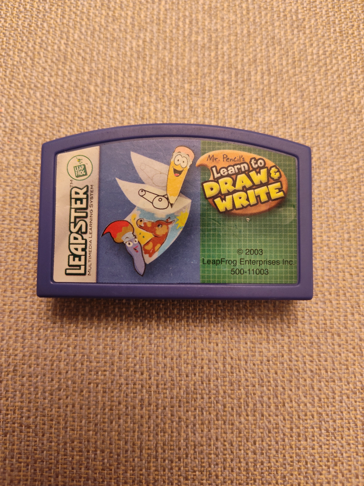 LeapFrog Leapster Explorer LeapPad Learning Game Draw & Write