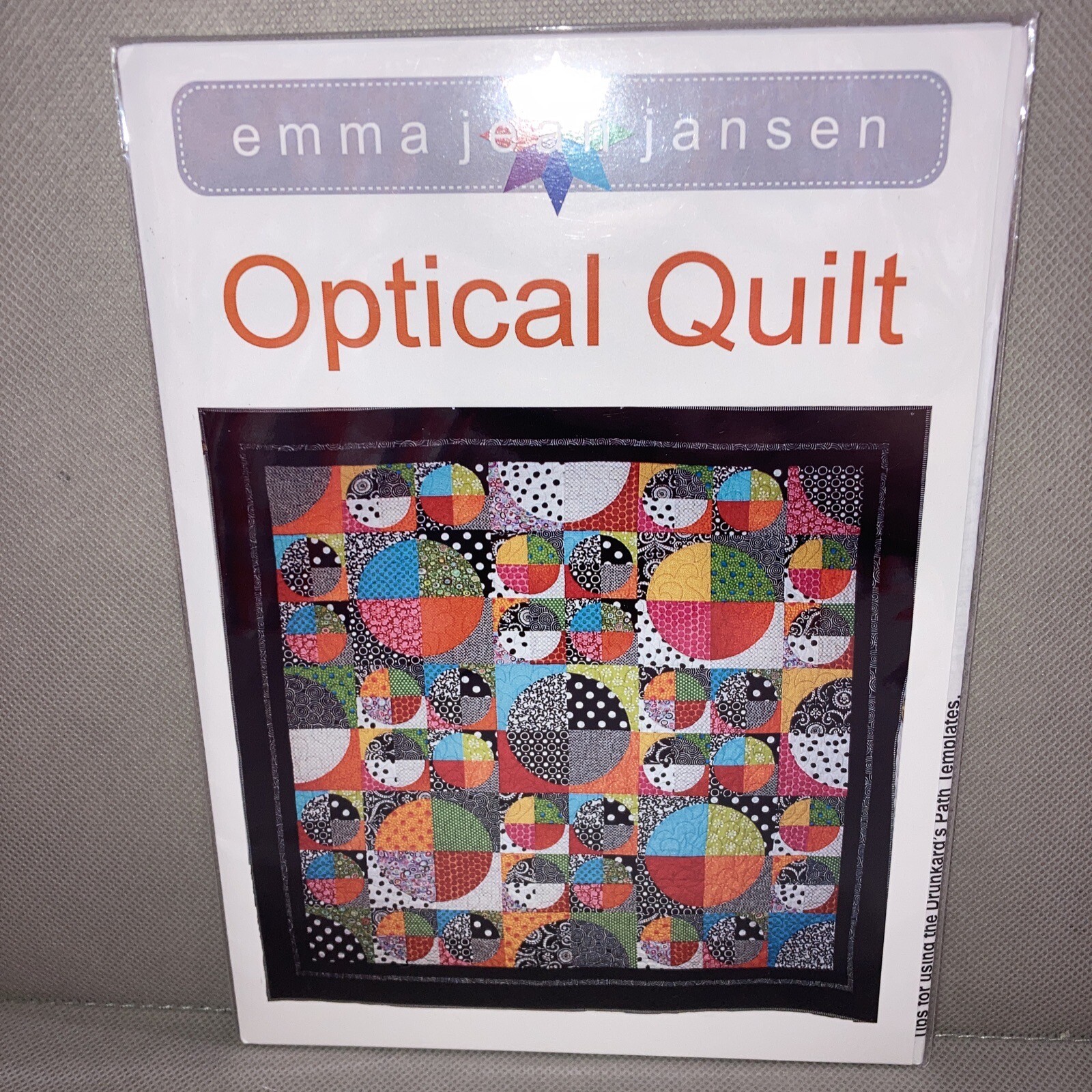 Optical Quilt ~ Quilt Pattern by Emma Jean Jansen EJ005