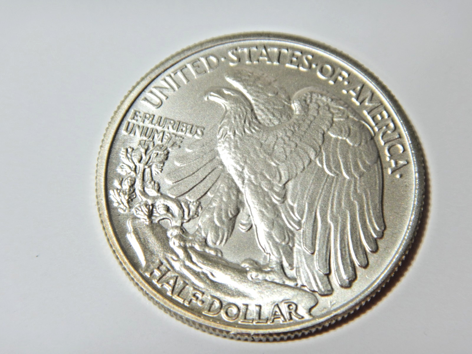 Fantasy Overstrike 1915 s Daniel Carr Walking Liberty Half Dollar 50c HIGH GRADE