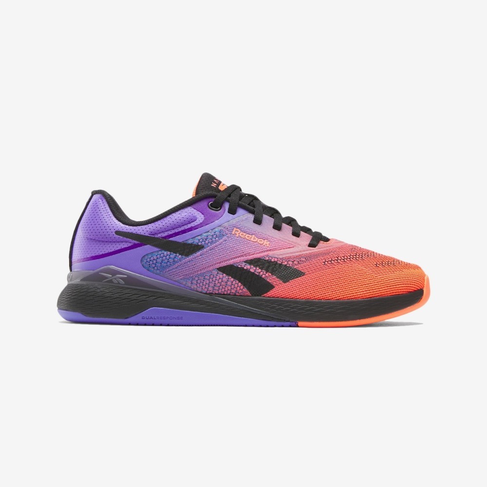 Reebok Women's Nano X5 Training Shoes - Orange/Purple - 100225453 Expeditedship