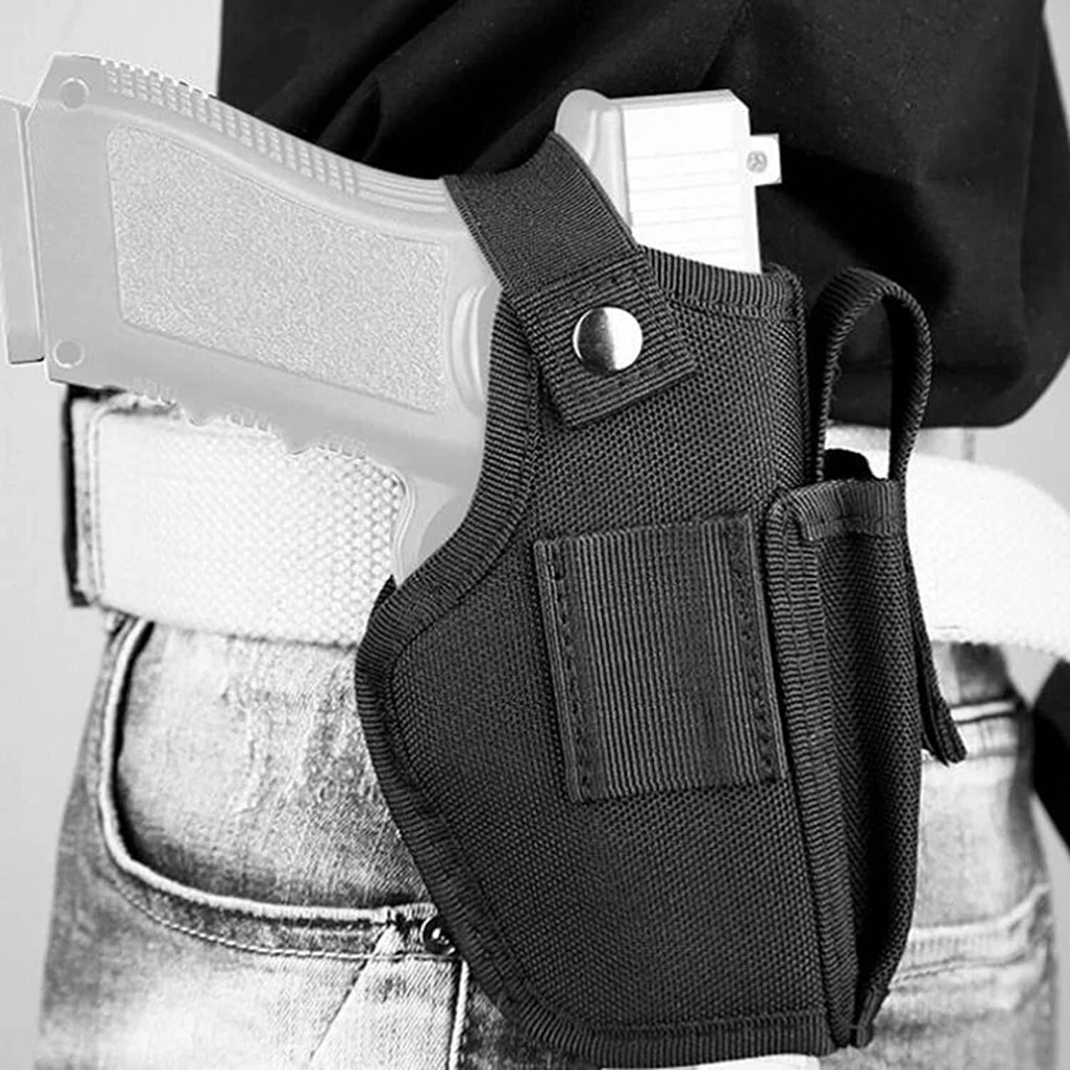 Nylon Belt & Clip Gun holster For Walther WMP 22 Mag With 4.5" Barrel USA