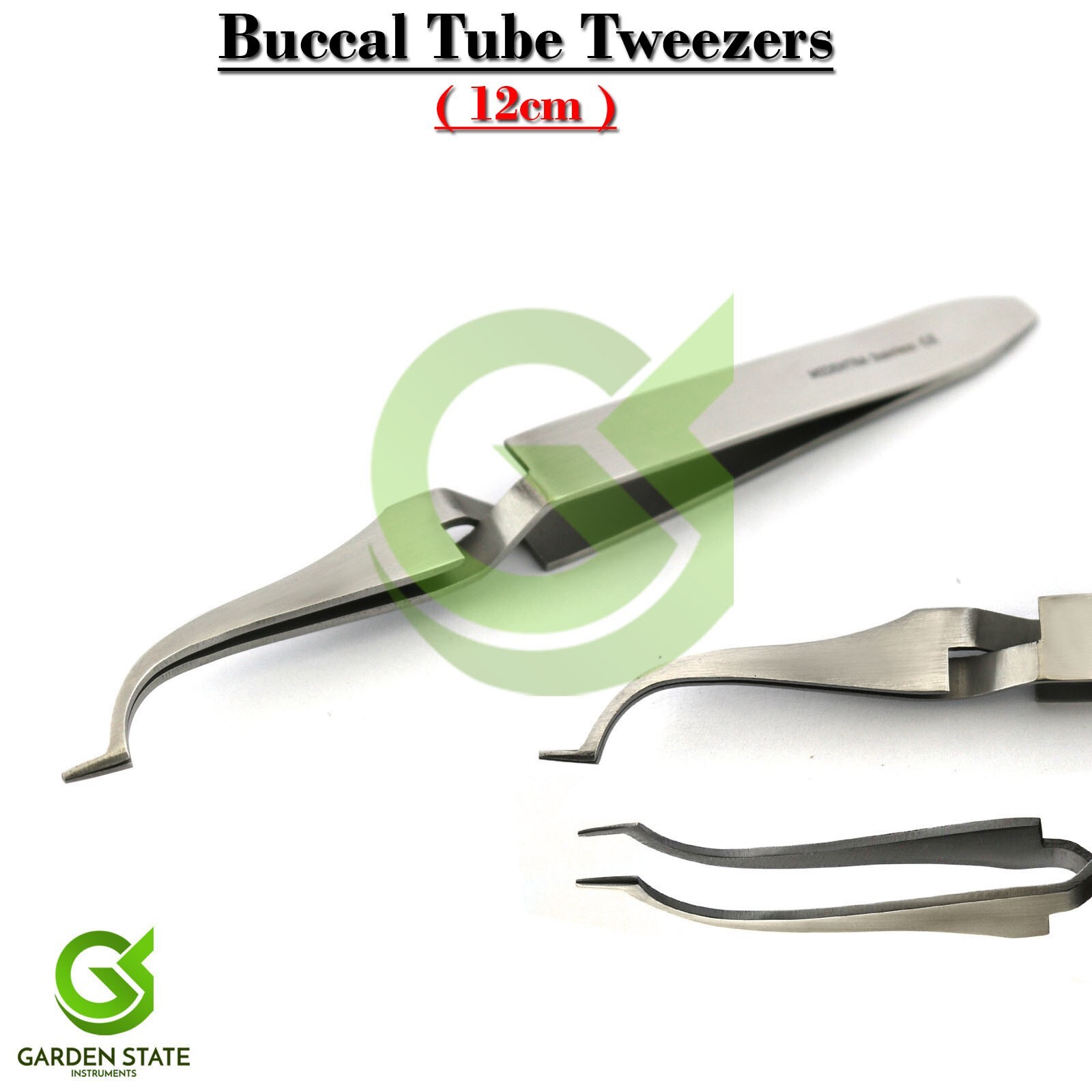 Dental Posterior Buccal Tube Tweezers Bracket Bonding Placer Orthodontic Forceps