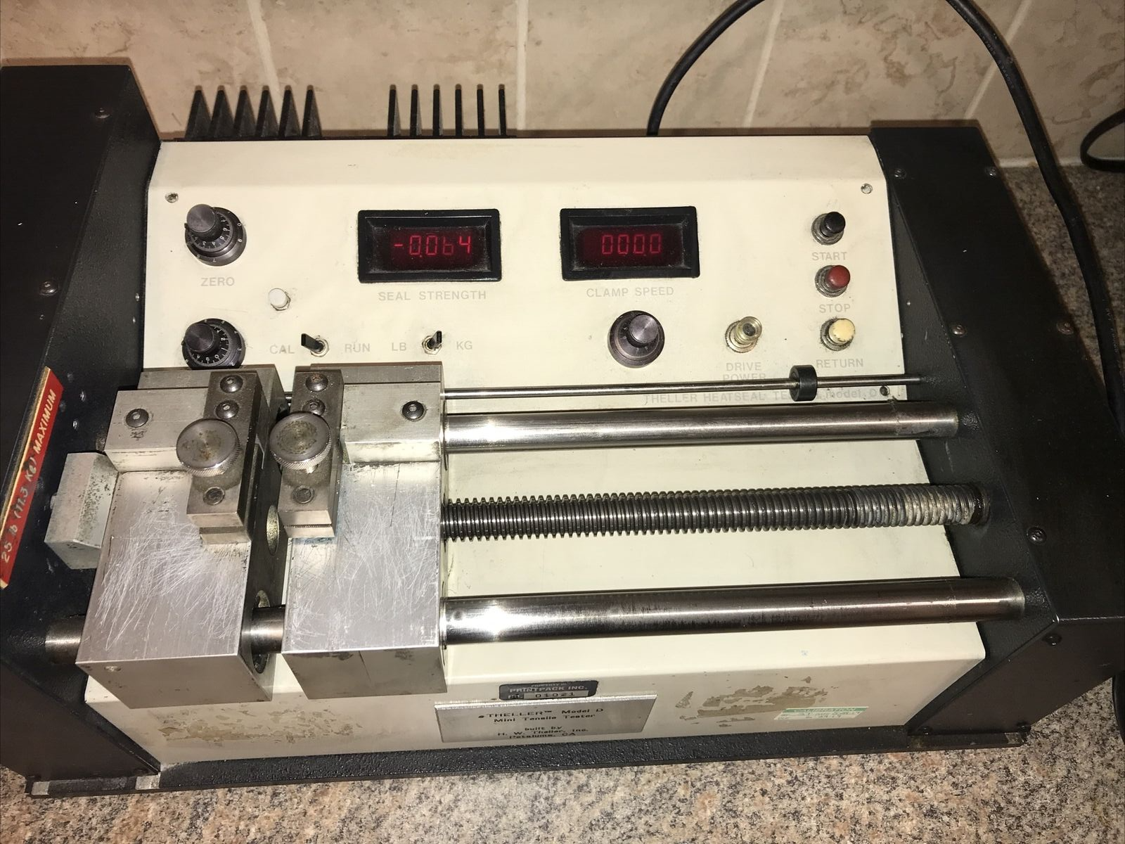 Theller Mini Tensile Tester Model D