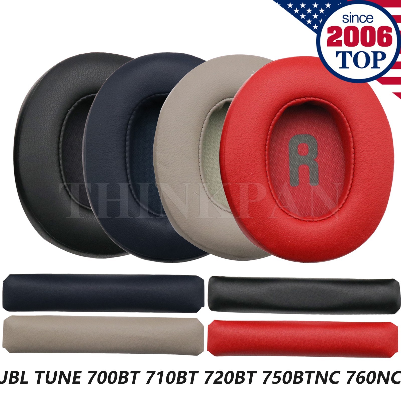 Earpad + Headband Cushion for JBL Tune T700 710 720BT T750BTNC T760NC Headphone