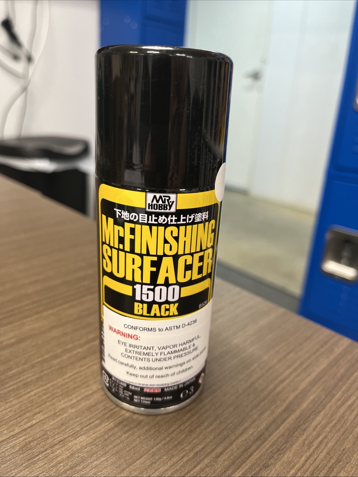 Mr.Hobby #B526 Mr.Finishing Surfacer 1500 Black Spray 170ml