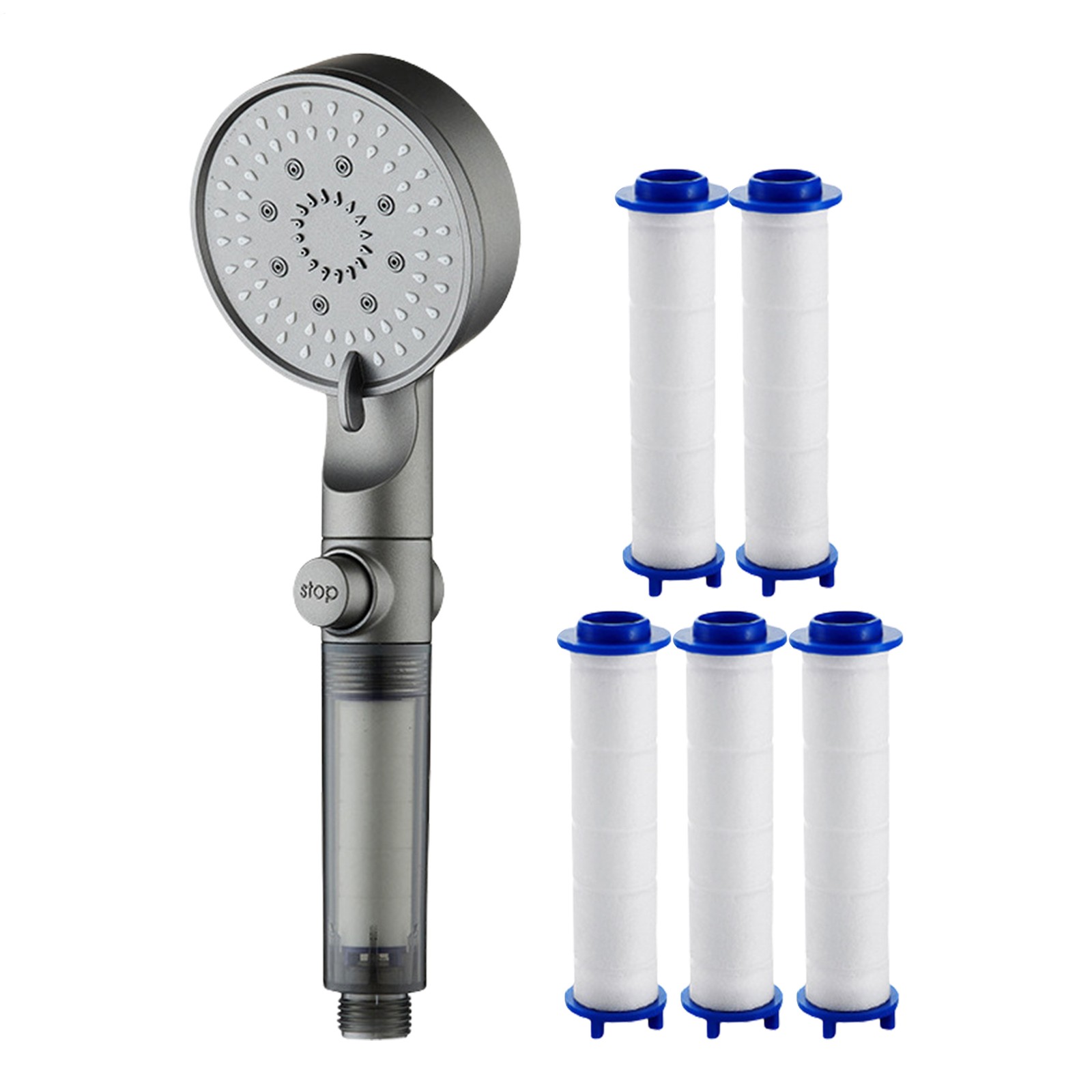 HydroBoost High Pressure 5-Mode Filtered Shower Head, HydroBoost Shower Head