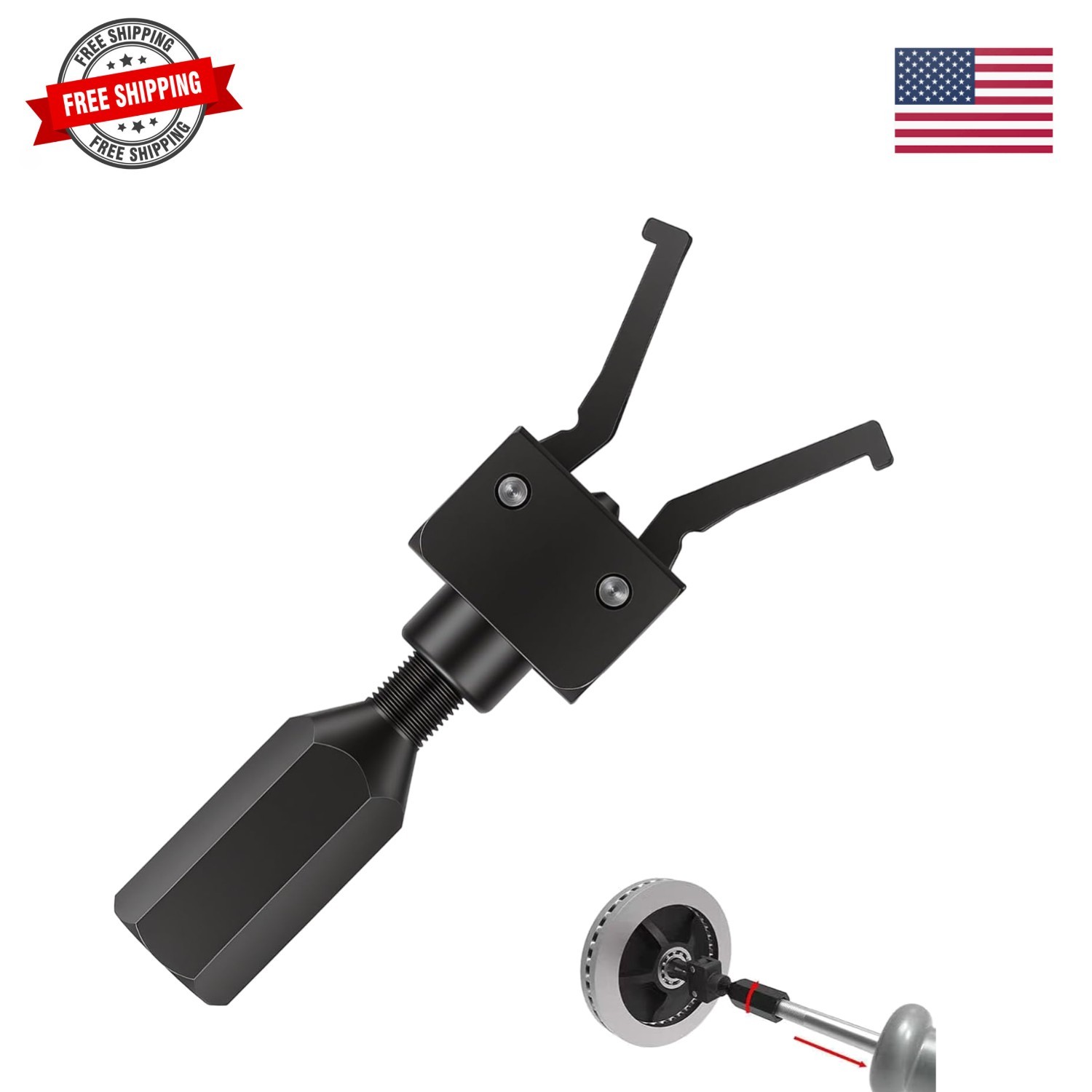 27059 Pilot Bearing Puller Attachment, 2-Jaw Internal Pilot Bearing and Bushi...