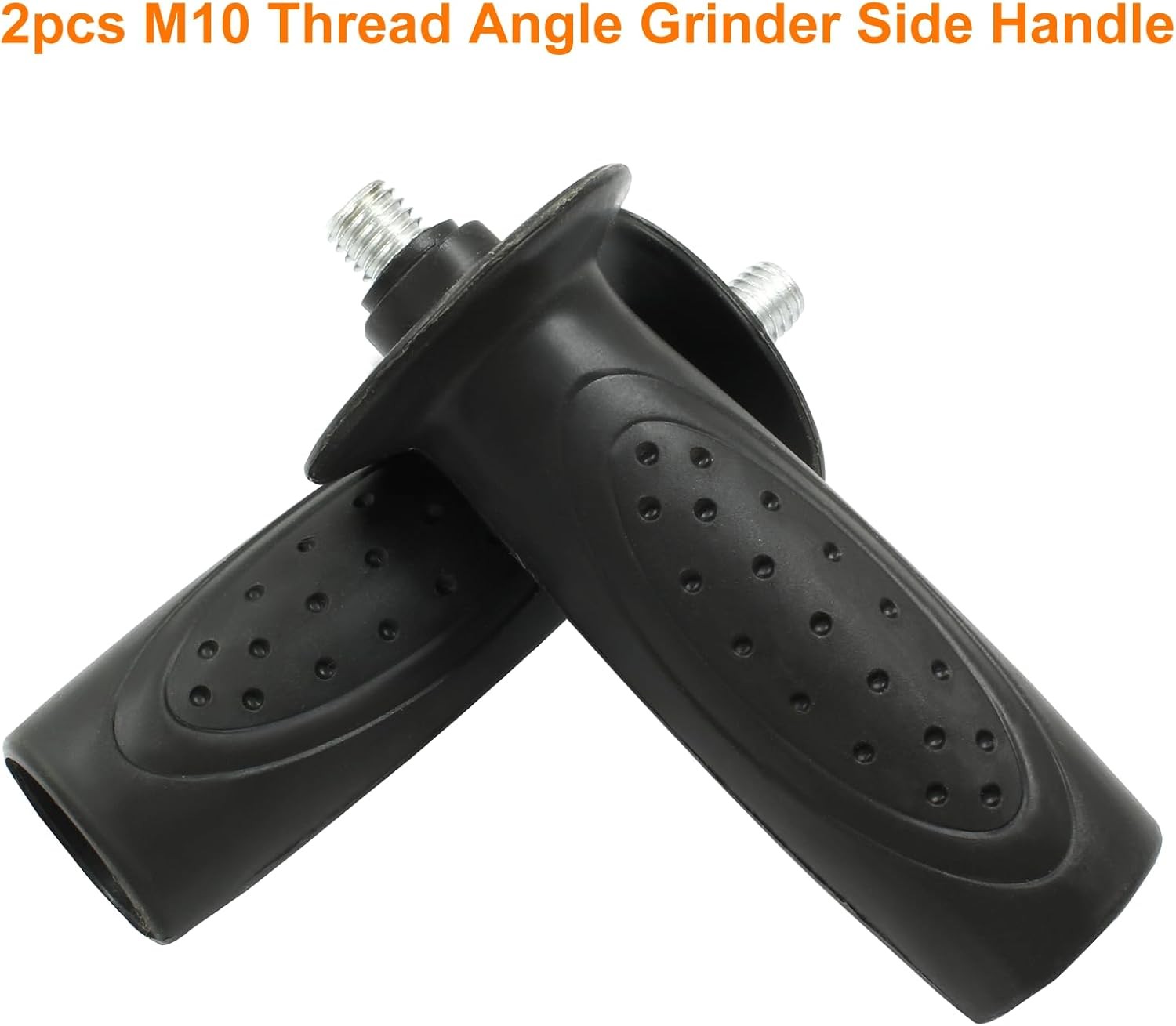 M10 Thread Black Angle Grinder Handle，4.5''x1.26'' Side Handle Tool for Angle